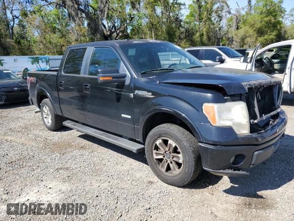 2012 Ford F-150 XL with VIN 1FTFW1CT4CKD47098, listed as a Copart auction lot 48629085 with 0 mi miles and Salvage Title. Bid and sale history available at carsss.com. Image 4.