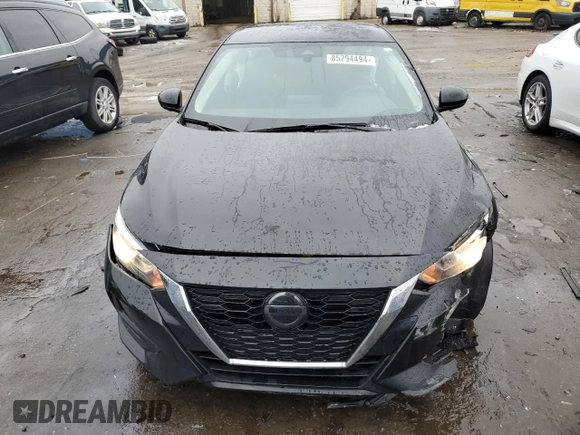 2021 Nissan Sentra SV with VIN 3N1AB8CV1MY203790, listed as a Copart auction lot 85794494 with 37,625 mi miles and Non repairable. Bid and sale history available at DreamBid. Image 5.