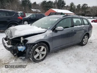 2015 Volkswagen Golf SportWagen TDI SEL with VIN 3VWCA7AU4FM515235, listed as a Copart auction lot 88264315 with 192,165 mi miles and Salvage Title. Bid and sale history available at carsss.com. Image 1.