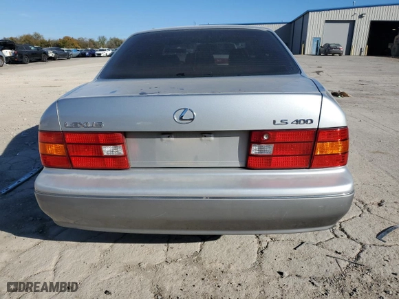 2000 Lexus LS 400 with VIN JT8BH28F3Y0170580, listed as a Copart auction lot 80991694 with 174,041 mi miles and Salvage Title. Bid and sale history available at carsss.com. Image 6.