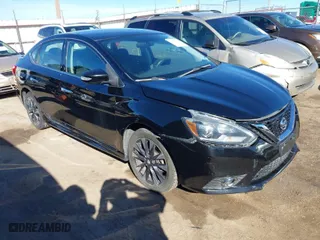 2017 Nissan Sentra SV with VIN 3N1AB7AP3HY369345, listed as a IAAI auction lot 41487664 with 44,572 mi miles. Bid and sale history available at carsss.com. Image 1.
