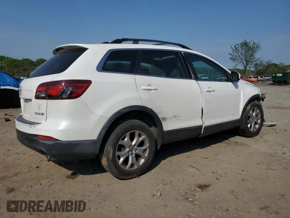 2015 Mazda CX-9 Touring z VIN JM3TB2CA7F0467259, wystawiony jako Copart lot #55646055 z przebiegiem Nie podano mil oraz Czysty tytuł • Clean title. Historia ofert i sprzedaży dostępna na DreamBid. Obrazek 3.