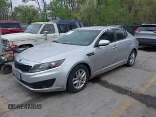 2011 Kia Optima LX with VIN KNAGM4A71B5149283, listed as a IAAI auction lot 42034379 with Not Provided miles and . Bid and sale history available at DreamBid. Image 2.