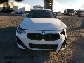 2022 BMW 2 Series 230i with VIN 3MW23CM00N8C47959, listed as a Copart auction lot 38638673 with 0 mi miles. Bid and sale history available at carsss.com. Image 5.