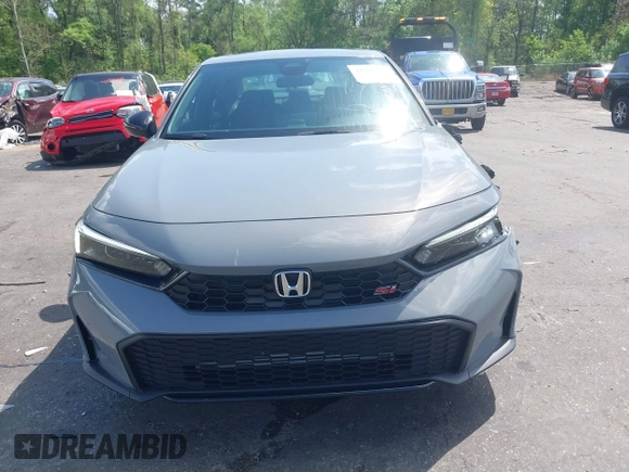 2025 Honda Civic Si with VIN 2HGFE1E55SH474645, listed as a IAAI auction lot 41941985 with 1,117 mi miles and . Bid and sale history available at DreamBid. Image 13.
