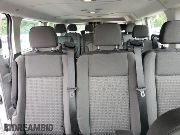 2024 Ford Transit Passenger XL with VIN 1FBAX9Y82RKB14246, listed as a Copart auction lot 49182855 with 2,167 mi miles and Salvage Title. Bid and sale history available at DreamBid. Image 10.