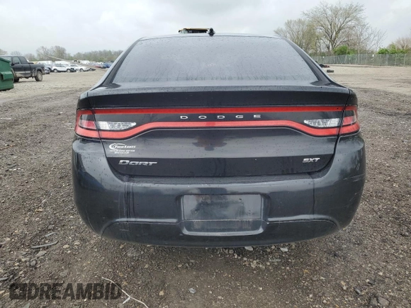 2015 Dodge Dart SXT z VIN 1C3CDFBBXFD352379, wystawiony jako Copart lot #54332815 z przebiegiem 108 986 mil mil oraz Szkody całkowita. Historia ofert i sprzedaży dostępna na DreamBid. Obrazek 6.