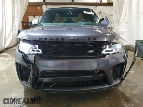 2021 Land Rover Range Rover Sport SVR z VIN SALWZ2RE2MA775371, wystawiony jako Copart lot #84211924 z przebiegiem 23 017 mil mil oraz Szkody całkowita. Historia ofert i sprzedaży dostępna na DreamBid. Obrazek 5.