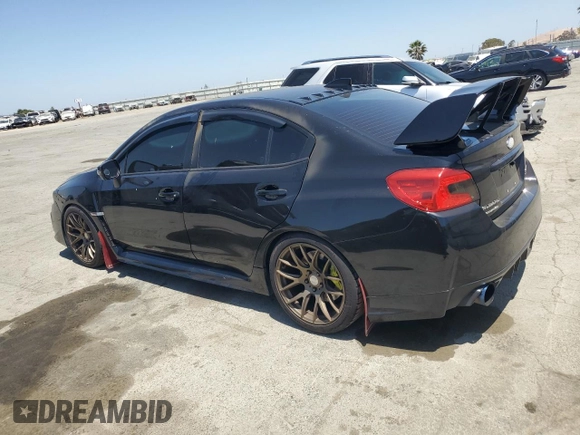2018 Subaru WRX STI with VIN JF1VA2M64J9839455, listed as a Copart auction lot 60698505 with Not provided miles and Salvage title. Bid and sale history available at DreamBid. Image 2.