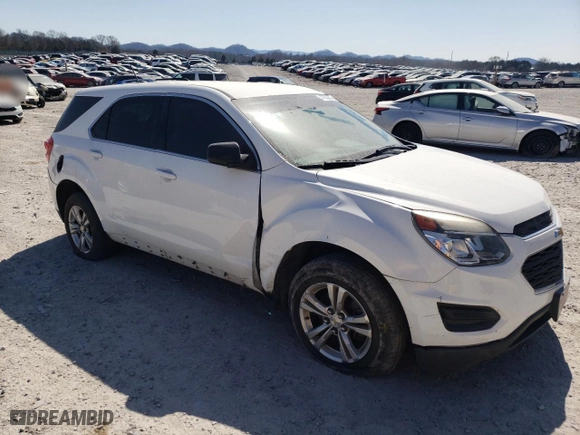 2016 Chevrolet Equinox LS with VIN 2GNFLEEK3G6223876, listed as a Copart auction lot 47306095 with 103,884 mi miles and Salvage Title. Bid and sale history available at carsss.com. Image 4.