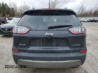 2019 Jeep Cherokee Limited with VIN 1C4PJMDX7KD268890, listed as a Copart auction lot 48292965 with 106,480 mi miles and Salvage Title. Bid and sale history available at DreamBid. Image 6.