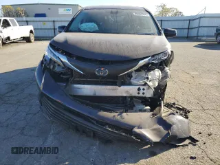 2021 Toyota Sienna LE with VIN 5TDKRKEC6MS013416, listed as a Copart auction lot 89003355 with 93,169 mi miles and Salvage title. Bid and sale history available at DreamBid. Image 5.