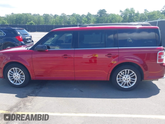 2014 Ford Flex SEL z VIN 2FMGK5C83EBD18039, wystawiony jako IAAI lot #42256317 z przebiegiem 104 941 mil mil oraz . Historia ofert i sprzedaży dostępna na DreamBid. Obrazek 14.