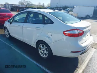 2016 Ford Fiesta SE with VIN 3FADP4BJ3GM122262, listed as a IAAI auction lot 41760654 with 111,438 mi miles and . Bid and sale history available at DreamBid. Image 3.