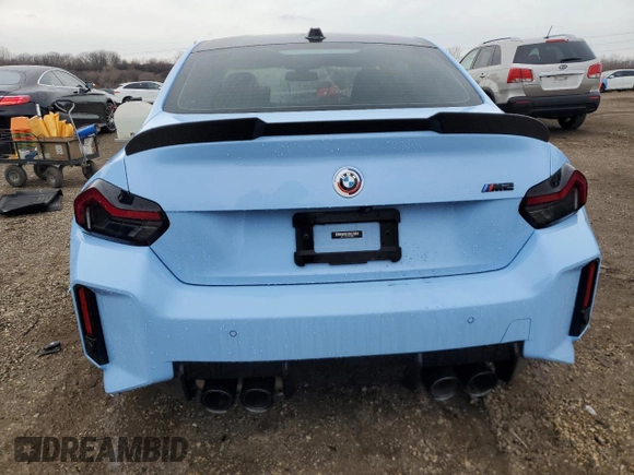 2023 BMW M2 z VIN 3MF13DM00P8D30554, wystawiony jako Copart lot #51641785 z przebiegiem 14 572 mil mil oraz Szkody całkowita. Historia ofert i sprzedaży dostępna na DreamBid. Obrazek 6.