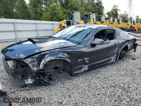 2006 Ford Mustang GT Deluxe with VIN 1ZVHT82H465191958, listed as a Copart auction lot 65255415 with Not provided miles and Salvage title. Bid and sale history available at DreamBid. Image 1.