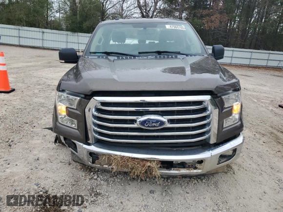 2017 Ford F-150 XL with VIN 1FTEX1CF9HFA63727, listed as a Copart auction lot 47965765 with 114,545 mi miles and Salvage Title. Bid and sale history available at carsss.com. Image 5.
