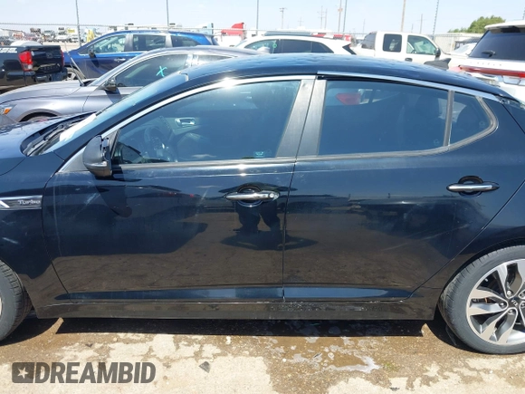 2015 Kia Optima SXL Turbo with VIN 5XXGR4A63FG370493, listed as a IAAI auction lot 42540013 with 61,297 mi miles and . Bid and sale history available at DreamBid. Image 14.