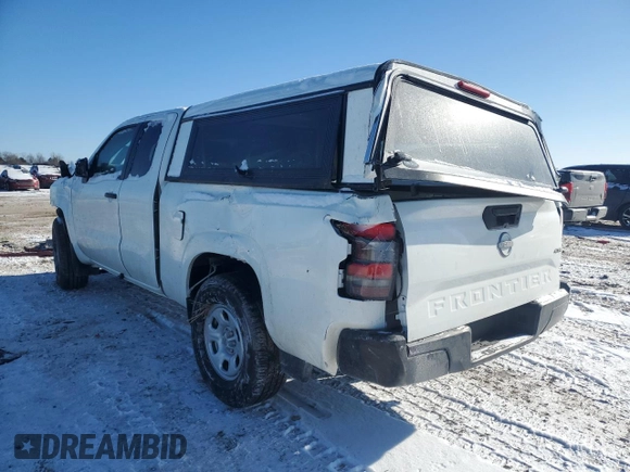 2024 Nissan Frontier S with VIN 1N6ED1CM4RN654866, listed as a Copart auction lot 42084015 with Not provided miles and Salvage title. Bid and sale history available at DreamBid. Image 2.