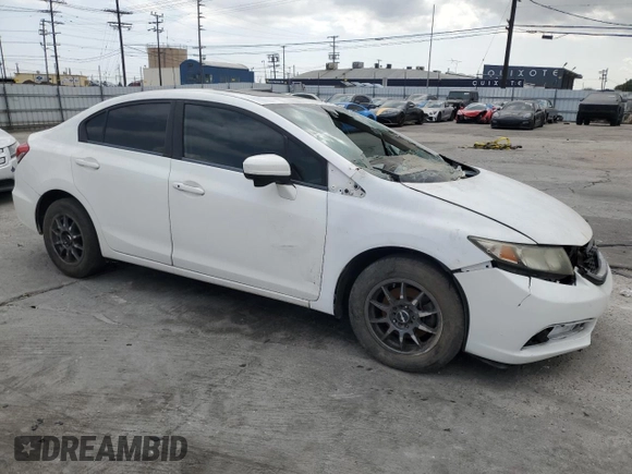 2014 Honda Civic Sedan EX with VIN 19XFB2F84EE270716, listed as a Copart auction lot 51300415 with 282,933 mi miles and Salvage Title. Bid and sale history available at carsss.com. Image 4.