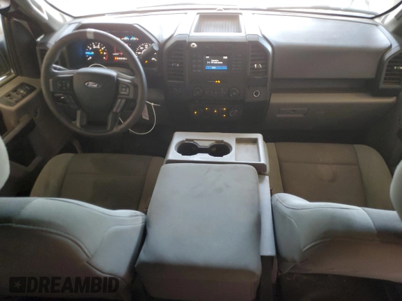 2017 Ford F-150 XL with VIN 1FTEX1CF0HKE13821, listed as a Copart auction lot 52849845 with 104,052 mi miles and Salvage Title. Bid and sale history available at carsss.com. Image 8.