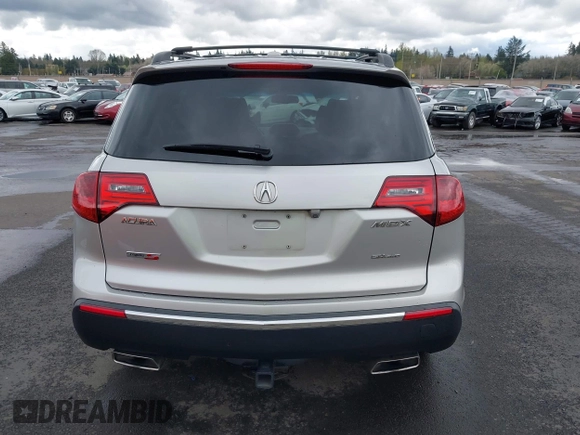 2012 Acura MDX Tech Pkg with VIN 2HNYD2H36CH516892, listed as a IAAI auction lot 41956558 with 162,318 mi miles. Bid and sale history available at carsss.com. Image 16.