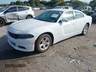 2019 Dodge Charger SXT with VIN 2C3CDXBG2KH730063, listed as a IAAI auction lot 41641913 with 47,744 mi miles. Bid and sale history available at carsss.com. Image 2.