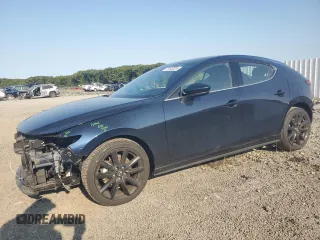 2020 Mazda Mazda3 Hatchback Premium Package with VIN JM1BPANM1L1162109, listed as a Copart auction lot 71543324 with 43,619 mi miles and Salvage Title. Bid and sale history available at carsss.com. Image 1.