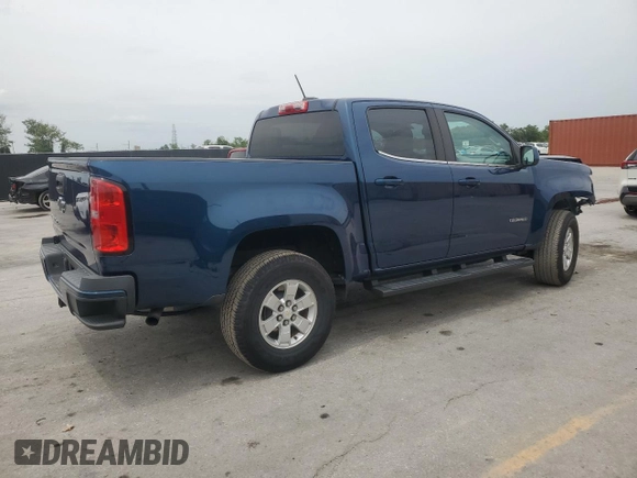 2020 Chevrolet Colorado 2WD Work Truck with VIN 1GCGSBEN5L1196511, listed as a Copart auction lot 59043585 with 25,863 mi miles and Salvage title. Bid and sale history available at DreamBid. Image 3.