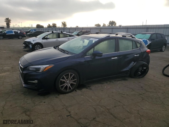 2019 Subaru Impreza Limited with VIN 4S3GTAU68K3728242, listed as a Copart auction lot 89406895 with 42,366 mi miles and Salvage Title. Bid and sale history available at carsss.com. Image 1.
