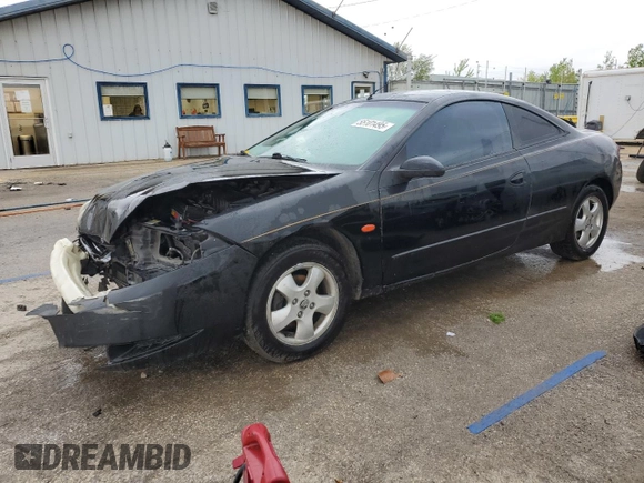 1999 Mercury Cougar z VIN 1ZWFT61L2X5621727, wystawiony jako Copart lot #55101495 z przebiegiem Nie podano mil oraz Szkoda całkowita • Salvage title. Historia ofert i sprzedaży dostępna na DreamBid. Obrazek 1.