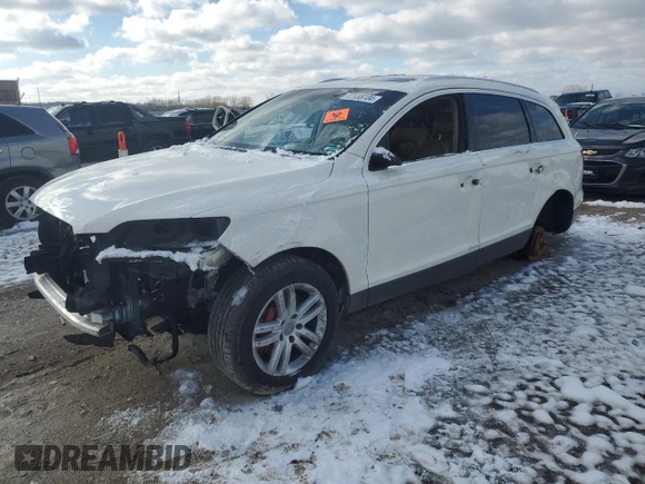 2009 Audi Q7 with VIN WA1AY74LX9D004471, listed as a Copart auction lot 82688704 with 146,870 mi miles and Salvage Title. Bid and sale history available at carsss.com. Image 1.