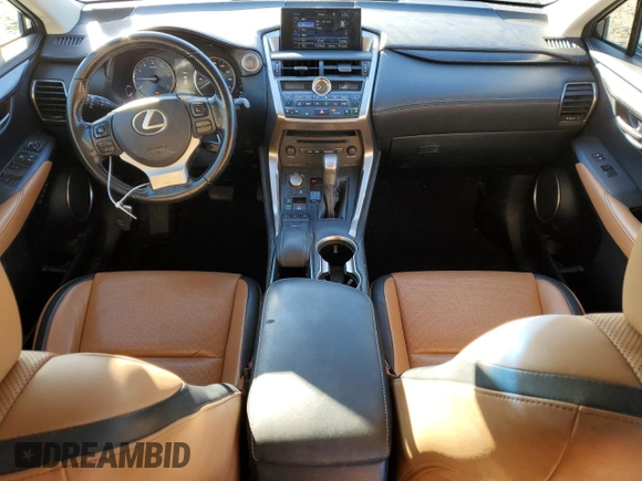 2015 Lexus NX 200t with VIN JTJBARBZ7F2011724, listed as a Copart auction lot 48762875 with 122,482 mi miles and Salvage Title. Bid and sale history available at DreamBid. Image 8.