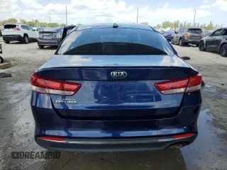 2018 Kia Optima LX with VIN 5XXGT4L33JG263649, listed as a Copart auction lot 52732685 with 110,390 mi miles and Salvage Title. Bid and sale history available at carsss.com. Image 6.