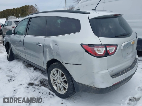 2015 Chevrolet Traverse LT with VIN 1GNKVGKD7FJ304682, listed as a IAAI auction lot 41697973 with 185,891 mi miles and . Bid and sale history available at DreamBid. Image 3.