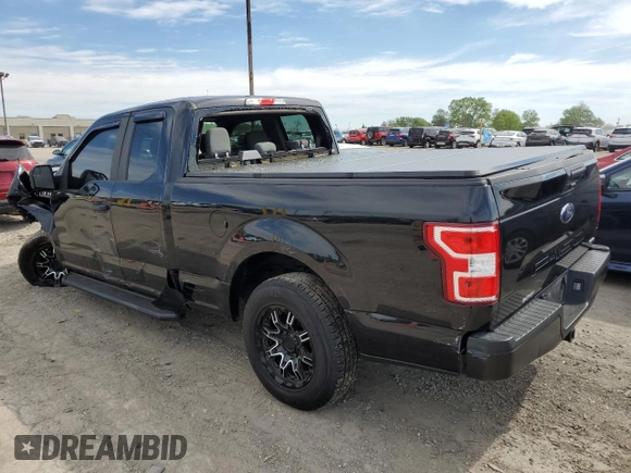 2019 Ford F-150 XL with VIN 1FTEX1CPXKFB34725, listed as a Copart auction lot 55828445 with 79,828 mi miles and Salvage title. Bid and sale history available at DreamBid. Image 2.