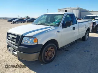2005 Ford F-150 XL with VIN 1FTPF125X5NA45274, listed as a IAAI auction lot 41460295 with 54,579 mi miles. Bid and sale history available at carsss.com. Image 2.