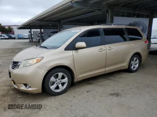 2012 Toyota Sienna LE AAS with VIN 5TDKK3DC7CS240947, listed as a Copart auction lot 55254655 with 145,127 mi miles and Salvage Title. Bid and sale history available at DreamBid. Image 1.
