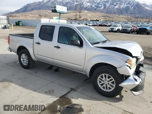 2008 Nissan Frontier SE with VIN 1N6AD07W08C415572, listed as a Copart auction lot 48014375 with 161,680 mi miles and Salvage title. Bid and sale history available at DreamBid. Image 4.