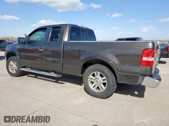 2005 Ford F-150 XLT with VIN 1FTPX12575NB60735, listed as a Copart auction lot 49598075 with 153,360 mi miles and Salvage title. Bid and sale history available at DreamBid. Image 2.
