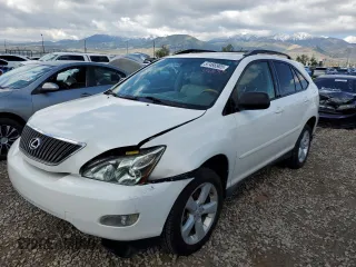 2005 Lexus RX 330 z VIN JTJHA31U150079427, wystawiony jako Copart lot #57486905 z przebiegiem 69 237 mil mil oraz Szkoda całkowita • Salvage title. Historia ofert i sprzedaży dostępna na DreamBid. Obrazek 1.