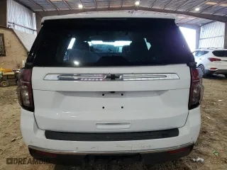 2022 Chevrolet Tahoe Commercial with VIN 1GNSKLED0NR215582, listed as a Copart auction lot 42316485 with 7,724 mi miles and Clean Title. Bid and sale history available at carsss.com. Image 6.