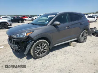 2020 Hyundai Tucson Ultimate with VIN KM8J33AL1LU115513, listed as a Copart auction lot 50960435 with 83,075 mi miles and Salvage title. Bid and sale history available at DreamBid. Image 1.