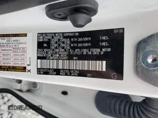2020 Lexus GX 460 Luxury with VIN JTJGM7BX5L5264891, listed as a Copart auction lot 51696565 with 40,218 mi miles and Salvage Title. Bid and sale history available at DreamBid. Image 14.