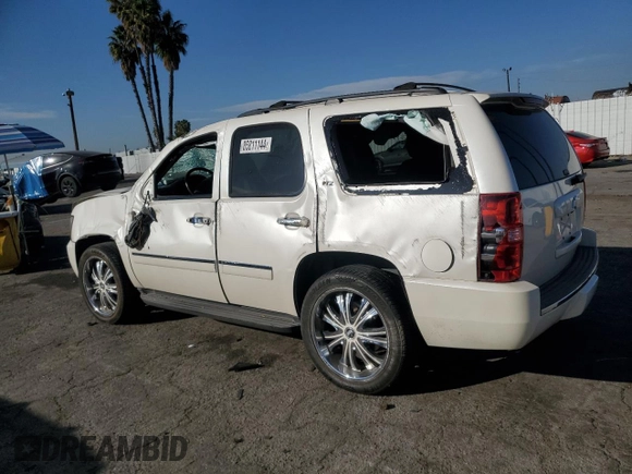 2013 Chevrolet Tahoe LTZ with VIN 1GNSCCE00DR163511, listed as a Copart auction lot 85811144 with Not provided miles and Salvage title. Bid and sale history available at DreamBid. Image 2.