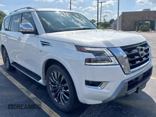 2022 Nissan Armada Platinum with VIN JN8AY2DA7N9391845, listed as a Copart auction lot 64506805 with 66,414 mi miles and Clean title. Bid and sale history available at DreamBid. Image 1.