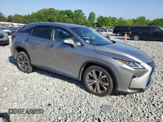 2019 Lexus RX 350 with VIN 2T2BZMCA8KC182934, listed as a Copart auction lot 55327195 with 65,746 mi miles and Salvage title. Bid and sale history available at DreamBid. Image 4.