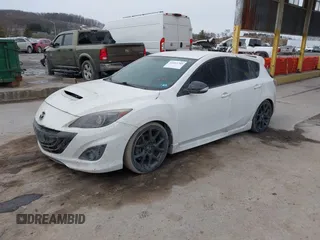 2013 Mazda 3 Mazdaspeed3 Touring with VIN JM1BL1L44D1831764, listed as a IAAI auction lot 41453705 with 109,506 mi miles and . Bid and sale history available at DreamBid. Image 2.