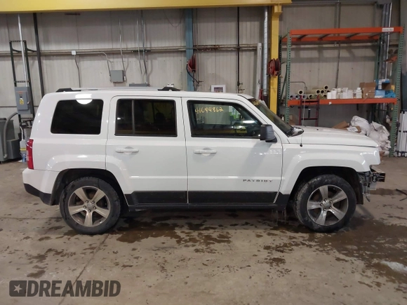 2017 Jeep Patriot High Altitude with VIN 1C4NJPFA6HD137833, listed as a IAAI auction lot 41644862 with 138,799 mi miles and . Bid and sale history available at carsss.com. Image 13.