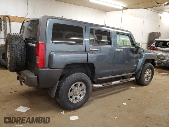 2006 Hummer H3 with VIN 5GTDN136268196079, listed as a Copart auction lot 77108094 with 114,255 mi miles and Clean Title. Bid and sale history available at carsss.com. Image 3.